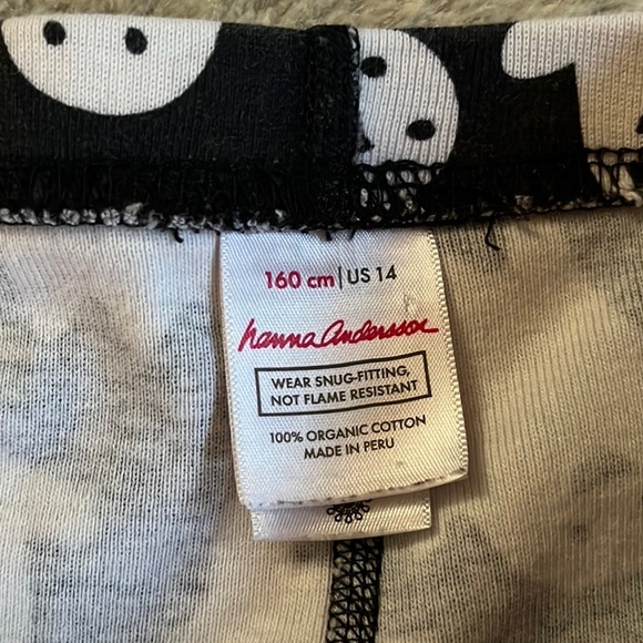 Hanna Andersson Organic Ghost PJ Set - Picture 9 of 16